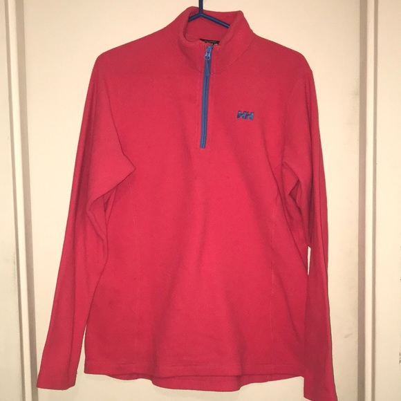 🧵 Helly Hansen Fleece Zipper Pull-over - Picture 1 of 2